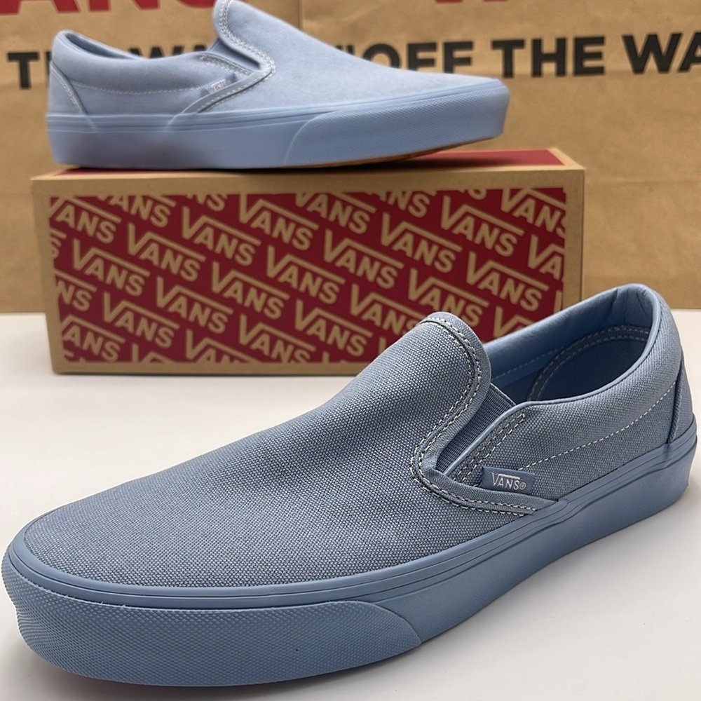 Vans Men’s Sneakers Canvas Classic Slip-On
Pastel Mono Dusty Blue
VN000CT5DSB - Picture 14 of 16